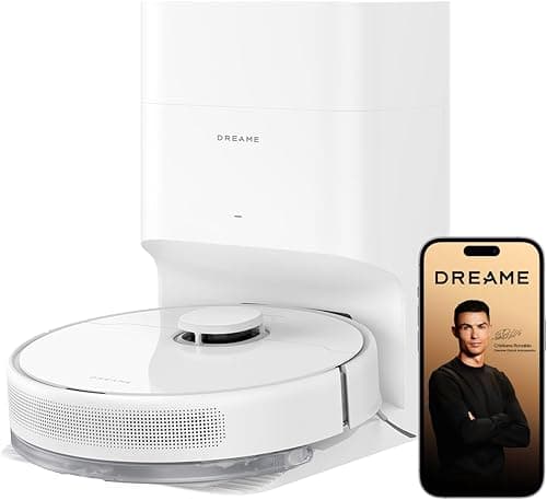 dreame D10 Plus Gen 2 Robot Aspirateur Laveur avec Vidang…
