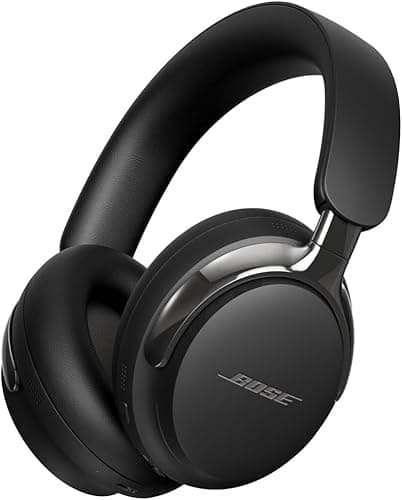 Bose Casque QuietComfort Ultra (2e génération) Bluetooth : Casque sans Fil avec Son Spatial, Supra-aural, réduction de Bruit avec Micro intégré, Jusqu’à 30 h d’autonomie en écoute, Noir