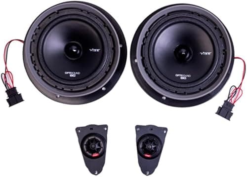 VIBE Audio Optisound VW T5 Custom Fit Speaker Kit, Black