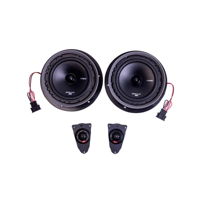 VIBE Audio Optisound VW T5 Custom Fit Speaker Kit, Black - 1