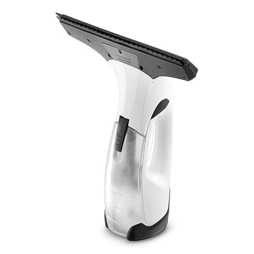 Kärcher Aspirateur de fenêtre WV 2, durée de fonctionnement de la batterie : 35 min, affichage LED de l'état de la batterie, buse d'aspiration : 280 mm pour un nettoyage sans traces, poids : 0,6 kg