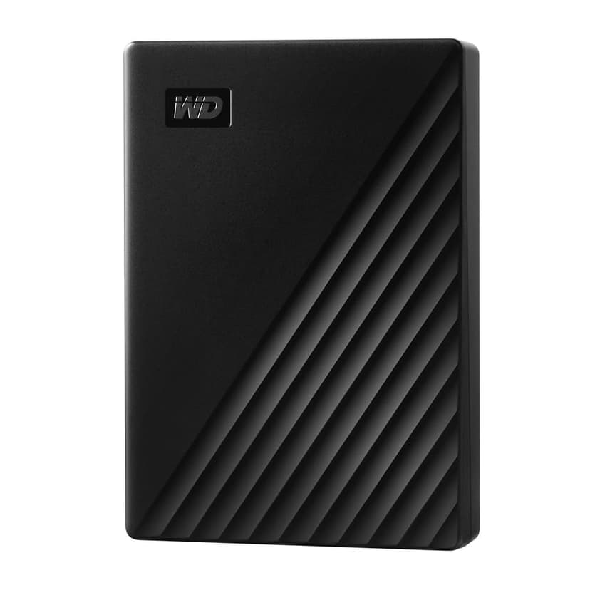 WD 5TB My Passport portable external storage, external hard drive, USB 3.0, portable HDD with software for device management, backup and password protection, works with PC, Xbox &Playstation, Black - 1