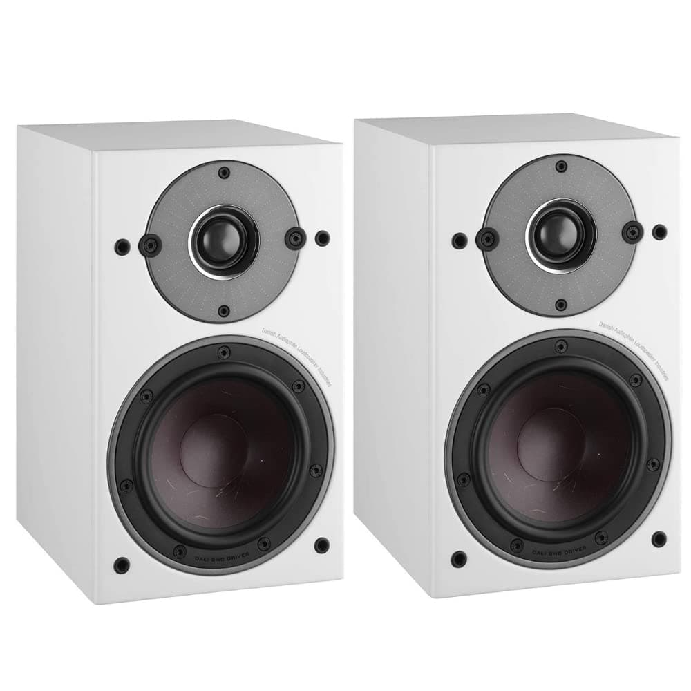 DALI Oberon 1 Bookshelf Speaker Pair White