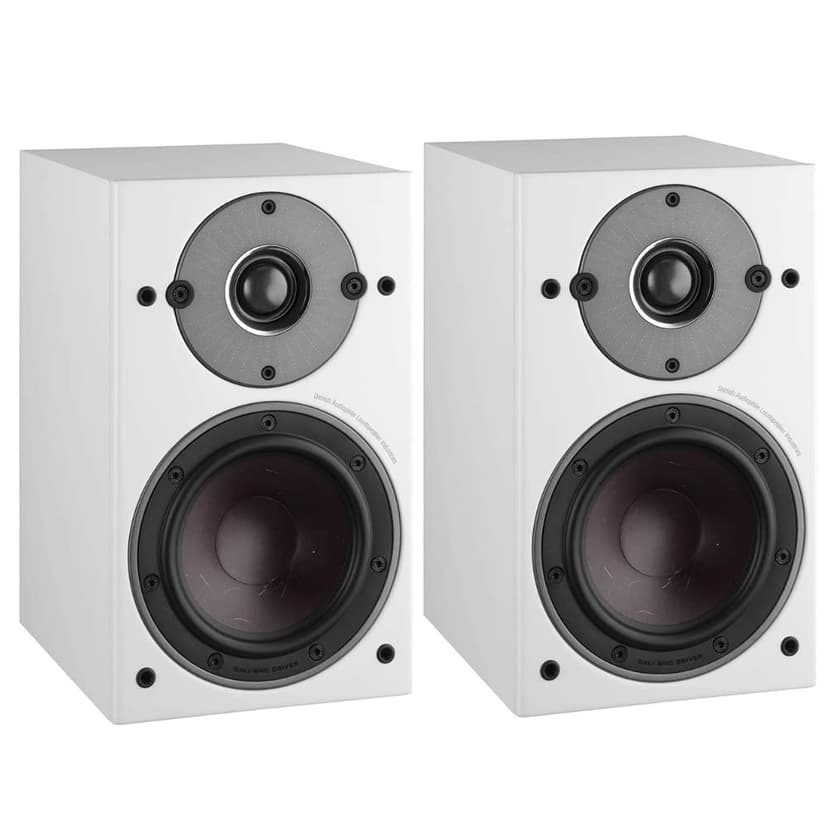 DALI Oberon 1 Bookshelf Speaker Pair White - 1