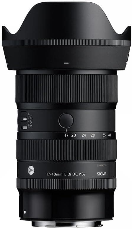 Sigma 17-40mm F1.8 DC Lens for Canon RF Mount