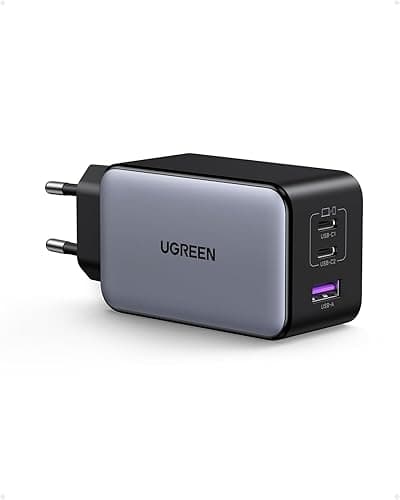 UGREEN Nexode 100W Chargeur USB C Rapide 3 Ports GaNInfinity Compatible avec MacBook Neo Air Pro M5 M4 M3 M2 M1 iPad iPhone 17 Pro Max Air 16 15 14 13 12 Galaxy PPS 60W S26 S25 S24 S23 Pixel 10 9 8