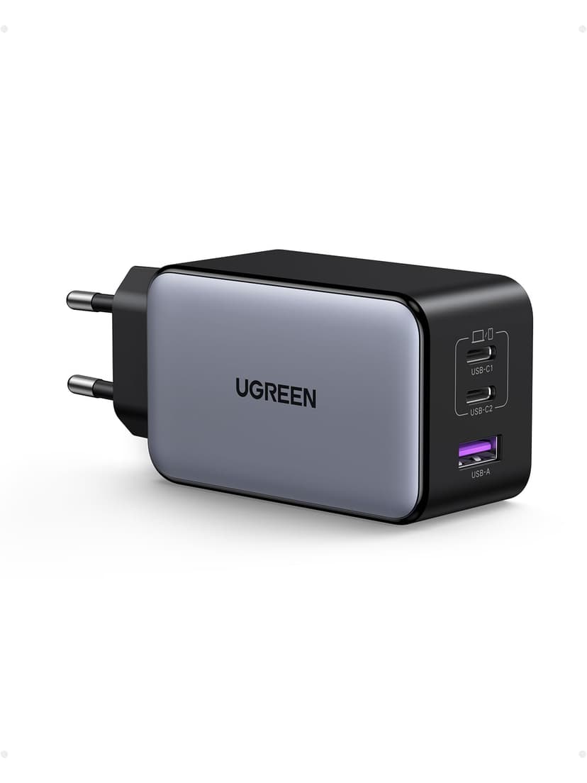 UGREEN Nexode 100W Chargeur USB C Rapide 3 Ports GaNInfinity Compatible avec MacBook Neo Air Pro M5 M4 M3 M2 M1 iPad iPhone 17 Pro Max Air 16 15 14 13 12 Galaxy PPS 60W S26 S25 S24 S23 Pixel 10 9 8 - 1