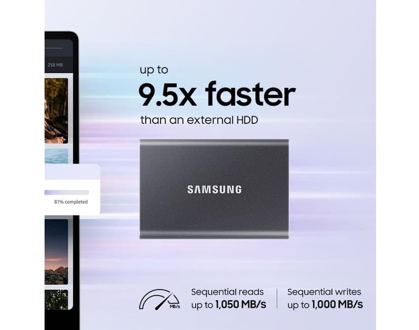 Samsung MU-PC4T0T 4 TB Grey, Titanium - 5