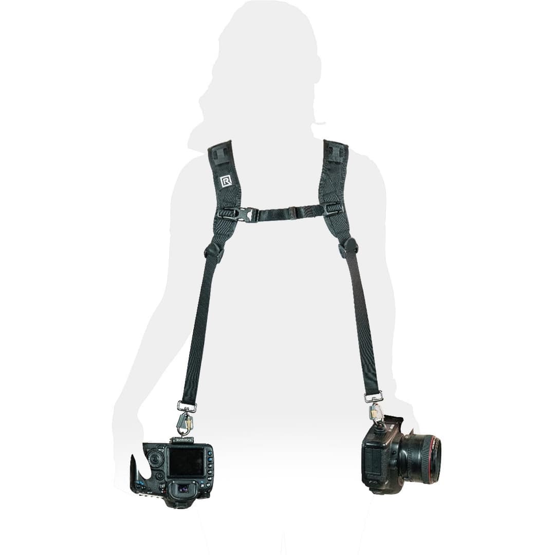 BLACKRAPID DOUBLE SLIM Breathe Double Shoulder Harness