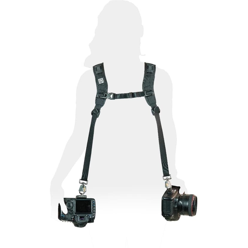 BLACKRAPID DOUBLE SLIM Breathe Double Shoulder Harness - 1