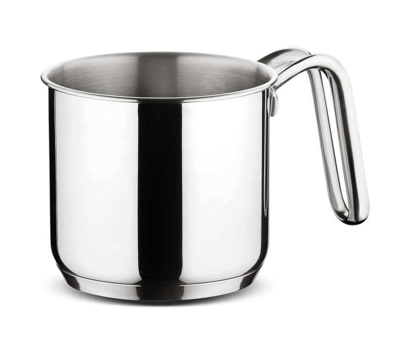 Lagostina Sfiziosa Batterie de Cuisine en Acier Inox 18/10, Casseroles Induction, Gaz et Four, 10 Pièces, Fond Lagoseal Plus, Set avec 3 Faitouts, 1 Marmite, 1 Casserole, 1 Pot à Lait, 4 Couvercles - 2
