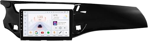 Autoradio Android 13 pour Citroën C3 DS3 2010-2016, 8 cœurs 4G + 32 Go Navi Support autoradio sans Fil Carplay/Android Auto Bluetooth Dab WiFi 4G Lien Miroir caméra arrière/Avant (Noir)