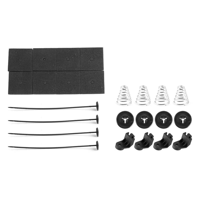 14 Pouces Ventilateur Mince Push Pull Radiateur électrique Ventilateurs Universels Voiture Pièces Modifiées 12V 90W Kit de Montage - 8