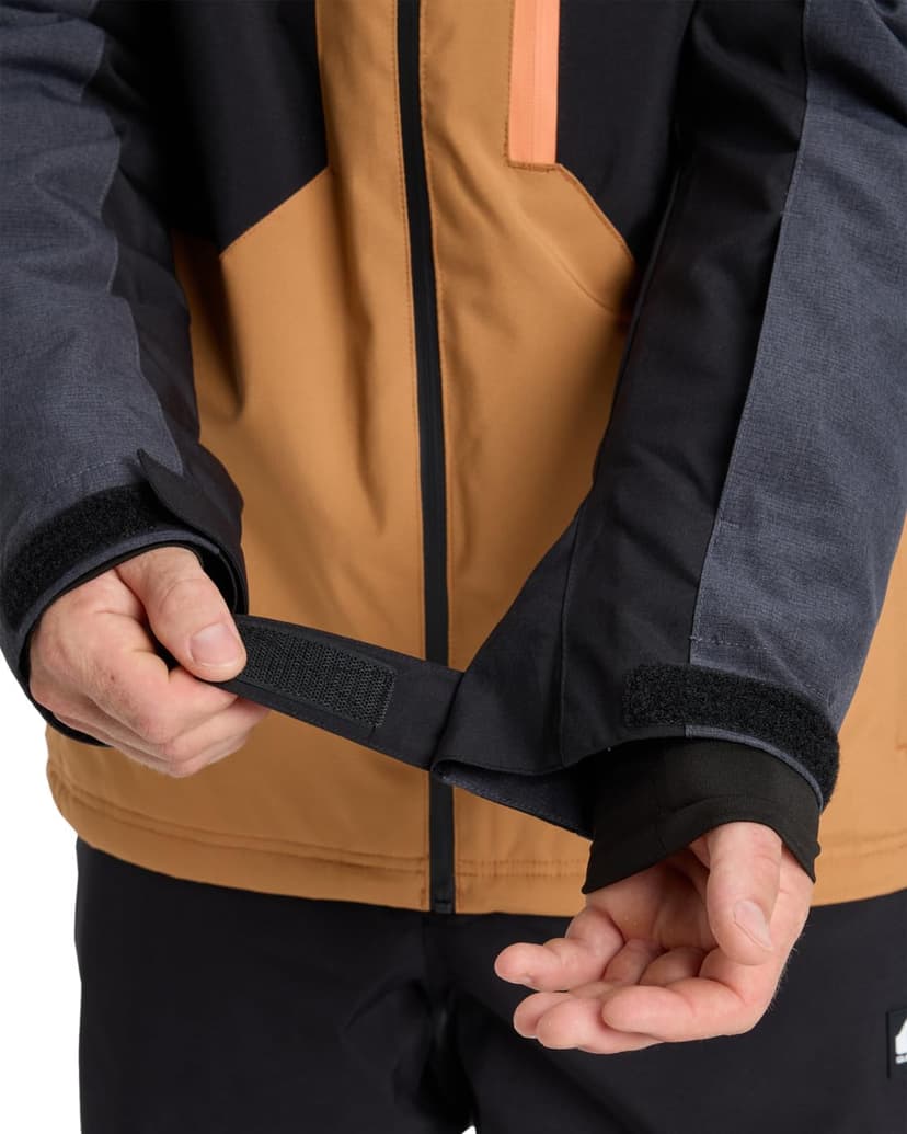 Quiksilver Snow Jacket Dawson Jacket Men's Black S - 7