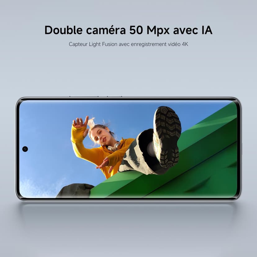 Xiaomi POCO M8, Smartphone 8+512 Go, Écran AMOLED FIow 120Hz de 6,77", Snapdragon® 6 Gen 3, Double caméra AI 50 Mpx, Design élégant incurvé en 3D, Noir, Garantie 2 Ans, Chargeur Non Inclus - 8