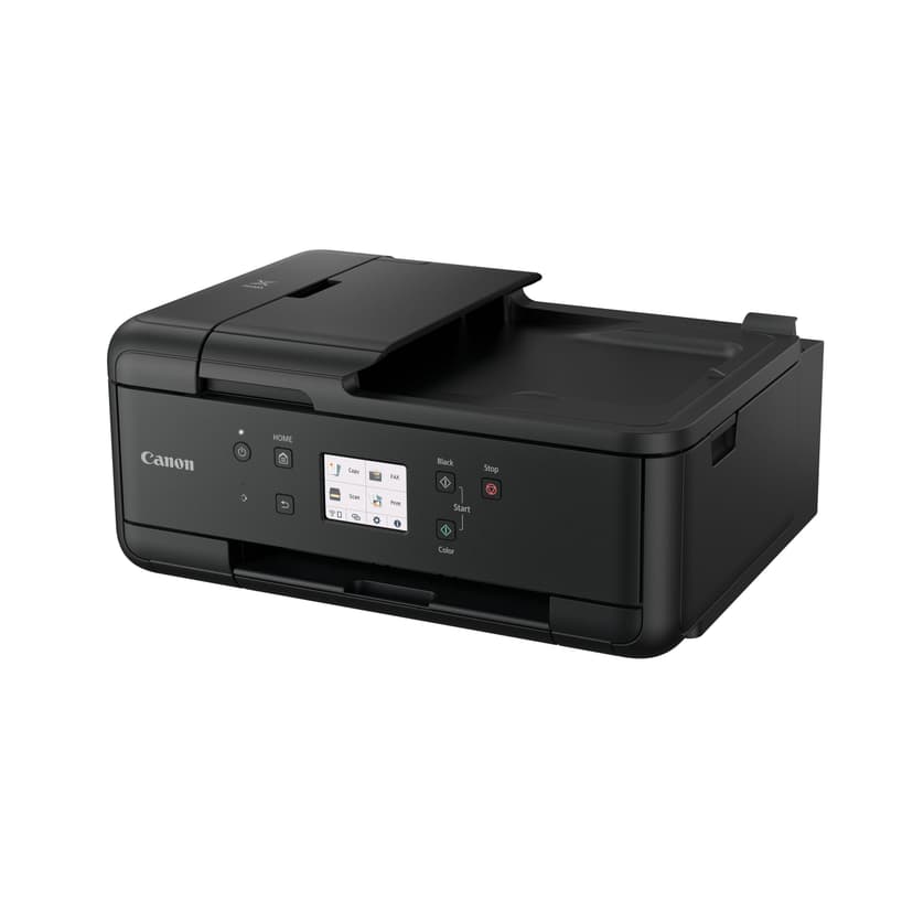 Canon PIXMA TR7650 Imprimante Multifonction A4 WiFi - Imprimante Jet d’Encre Couleur 4 en 1 (Scanner, copieur, imprimante sans Fil, fax, ADF, WiFi, LCD,), Blanc - 2