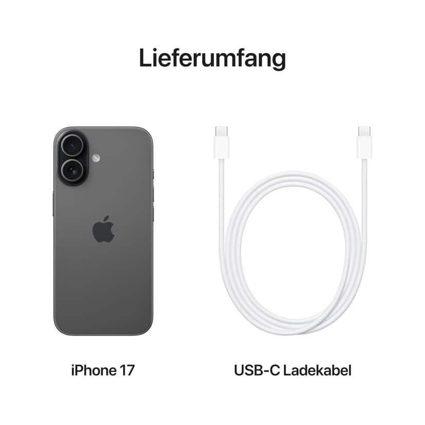 Apple iPhone 17 256GB: 6.3-inch Screen with ProMotion, A19 Chip, Center Stage Front Camera, Better Scratch Resistance, Day Life; Black - 7