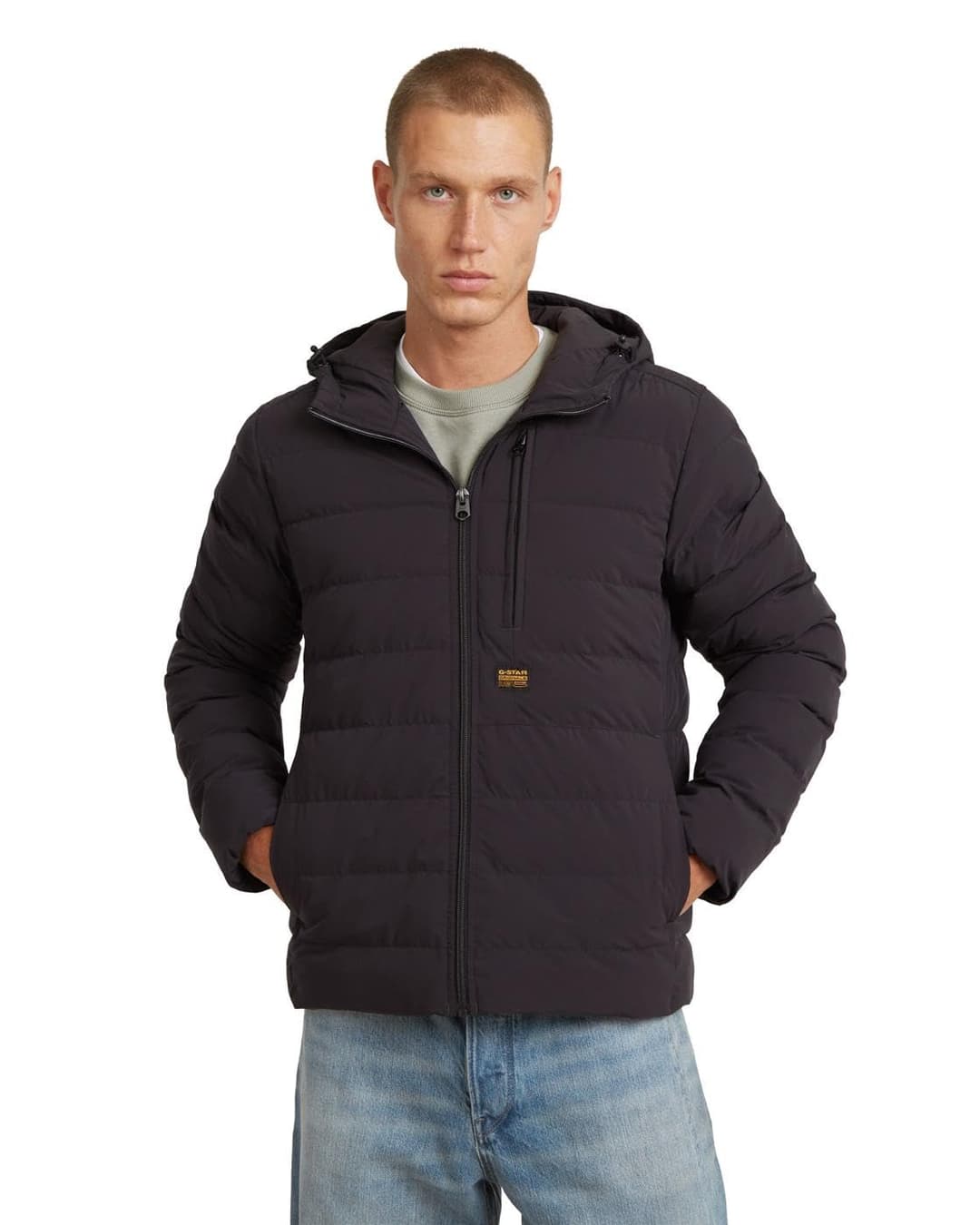 G-Star Foundation hdd liner jkt, Men's Jacket, Color Black, Size XXL