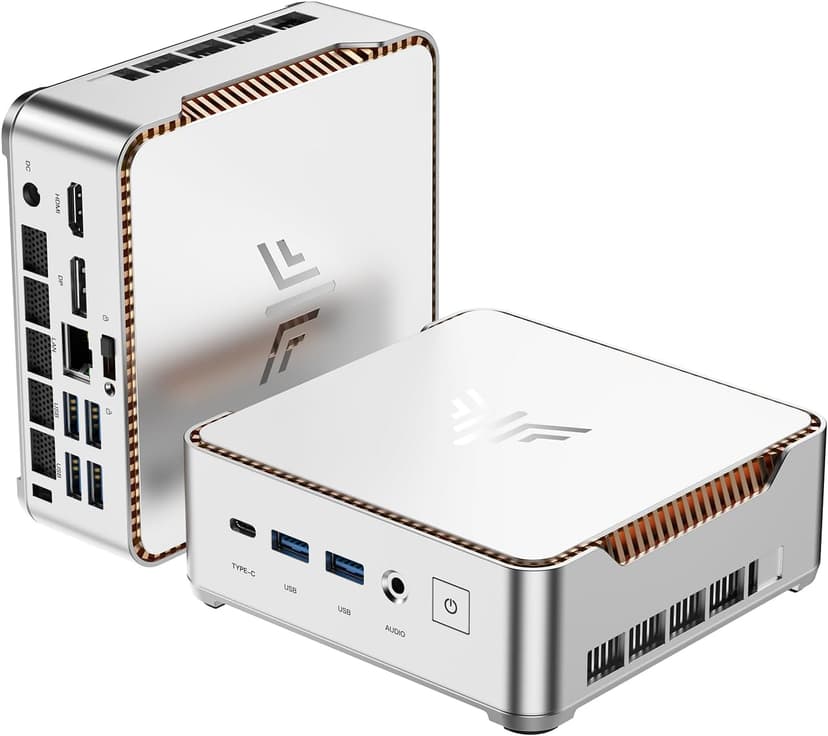 NiPoGi Pinova P2 Mini PC Windows 11 Pro AMD Ryzen 3300U (… - 1