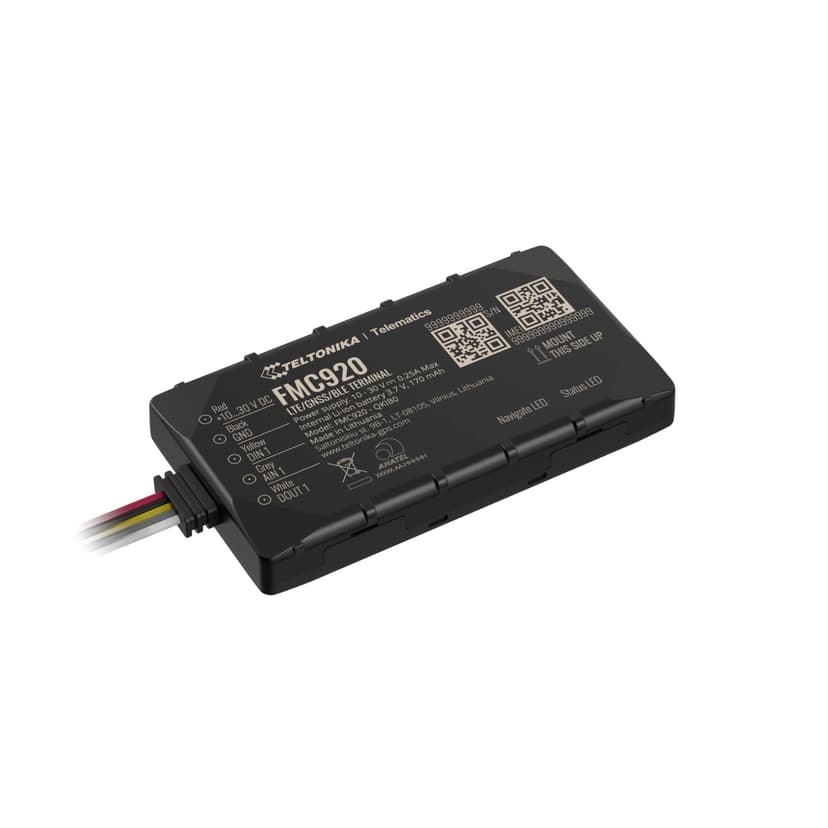 Teltonika FMC920 Cellular Bluetooth Satellite Reception Smartphone Battery Pack - 8