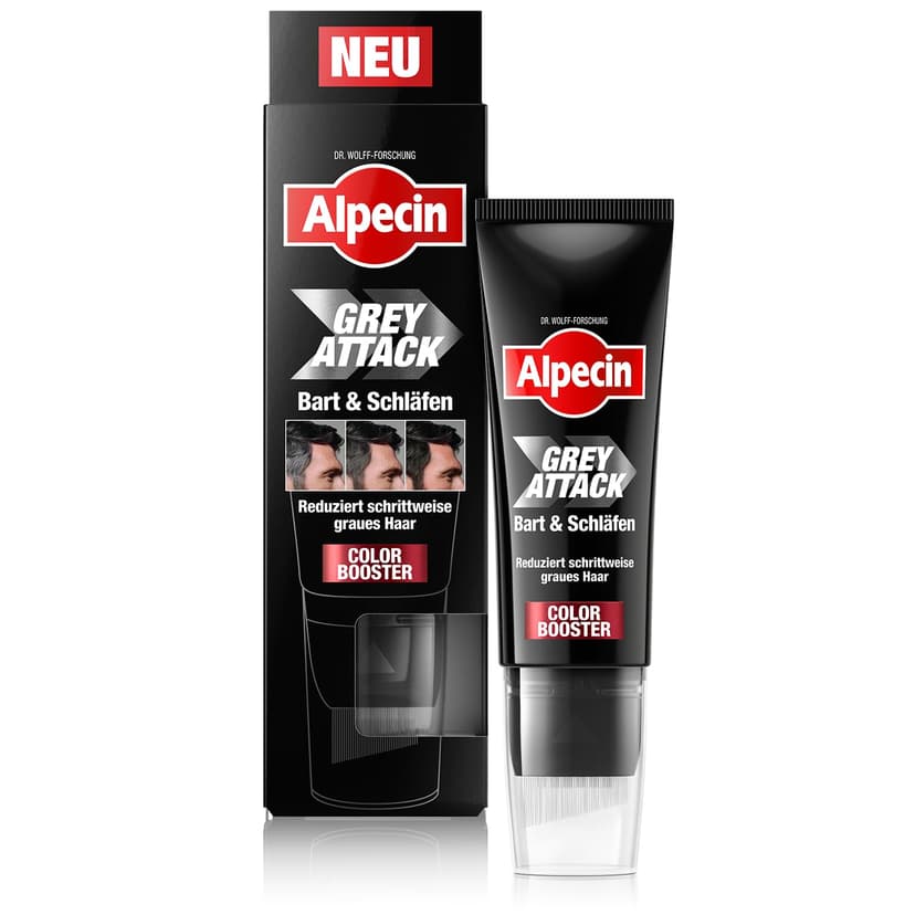 Alpecin Grey Attack Bart & Temples Colour Booster 50 ml - 1