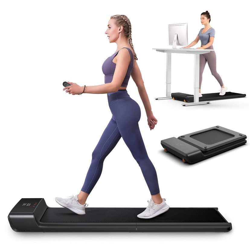 WalkingPad Tapis de Marche Pliable, Tapis Roulant Électrique Silencieux 6 km/h, Walking Pad pour Maison et Bureau Con Télécommande - 1