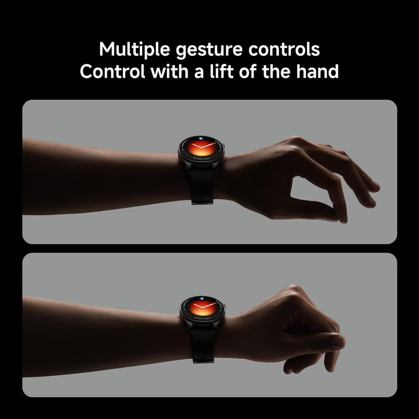 XIAOMI Watch 5 Smartwatch, Google Wear OS, NFC Pay, AI, Gemini, 1.54'' display, 6 days battery life, GPS fitness tracker, gesture control, sapphire glass, 47mm, Bluetooth, Green - 5