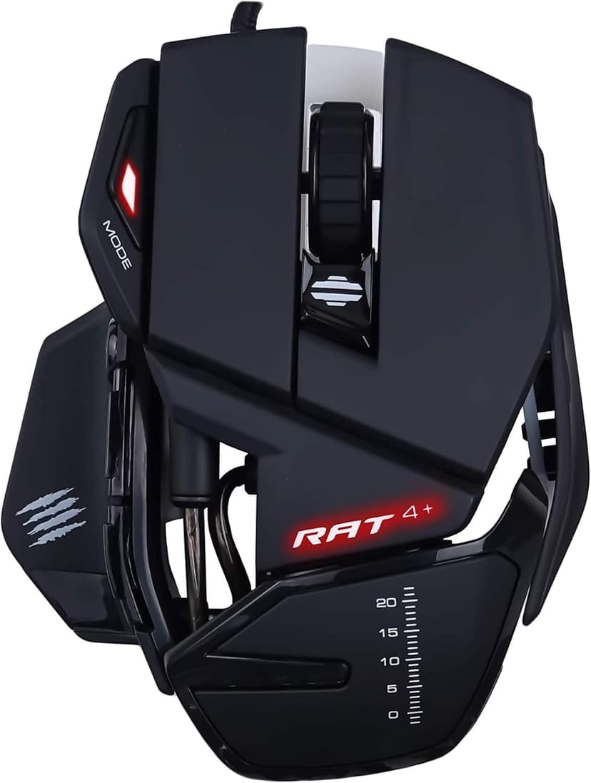 Mad Catz Rat 4+ Souris Gamer Filaire USB - Souris Ergonom… - 1
