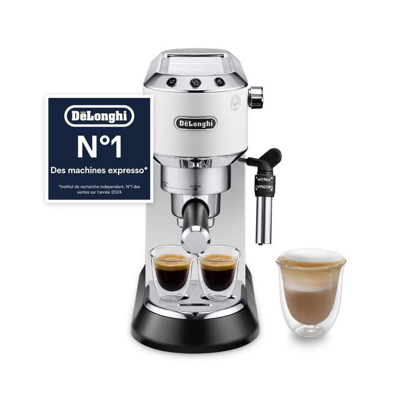 De'Longhi EC685.W Dedica Style Pump Espresso, Metal, 1.45… - 1