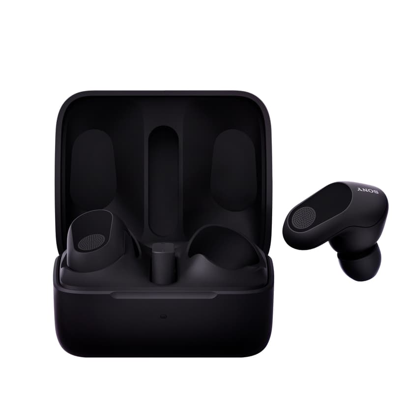 Sony INZONE Buds - True Wireless Gaming Earbuds, 360 Spatial Sound, Light Weight, Comfortable Fit, Active Noise Cancelling, AI Microphone, 24hr Battery, Low Latency Dongle, PC & PS5 Compatible - Black - 1