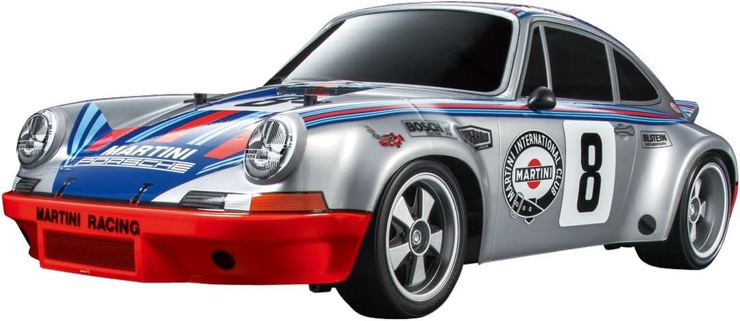 Tamiya RC 58571 Porche Carrera RSR Martini TT-02 4WD 1:10 Assembly Kit