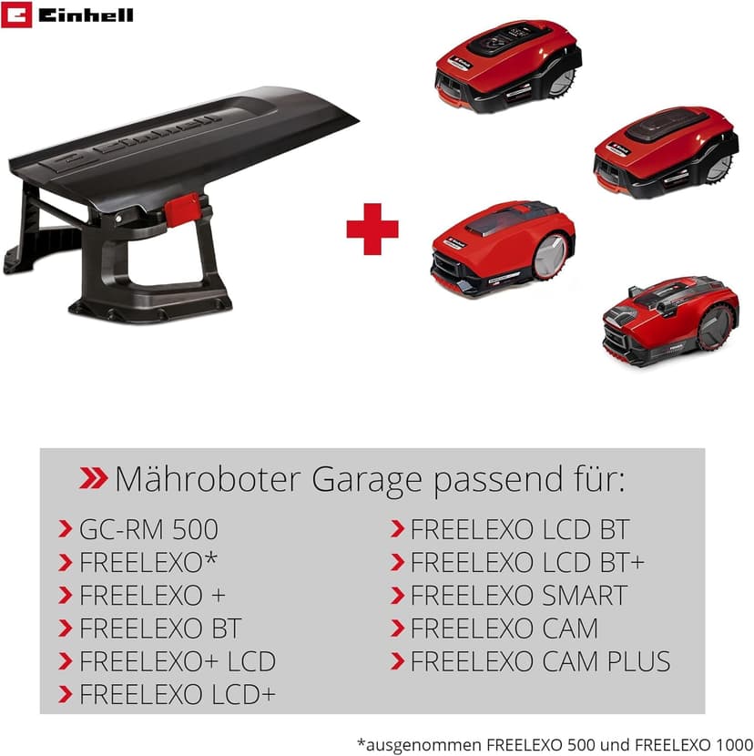 Original Einhell Accessoires de la Tondeuse robotisée de Garage (pour Les tondeuses Robots Einhell sélectionnées, Protection Contre la Pluie, Le Soleil et Les précipitations, Installation Facile) - 3