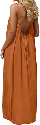 Générique Robe d Interieur,Robe mi Longue Femme, Robe Nua…