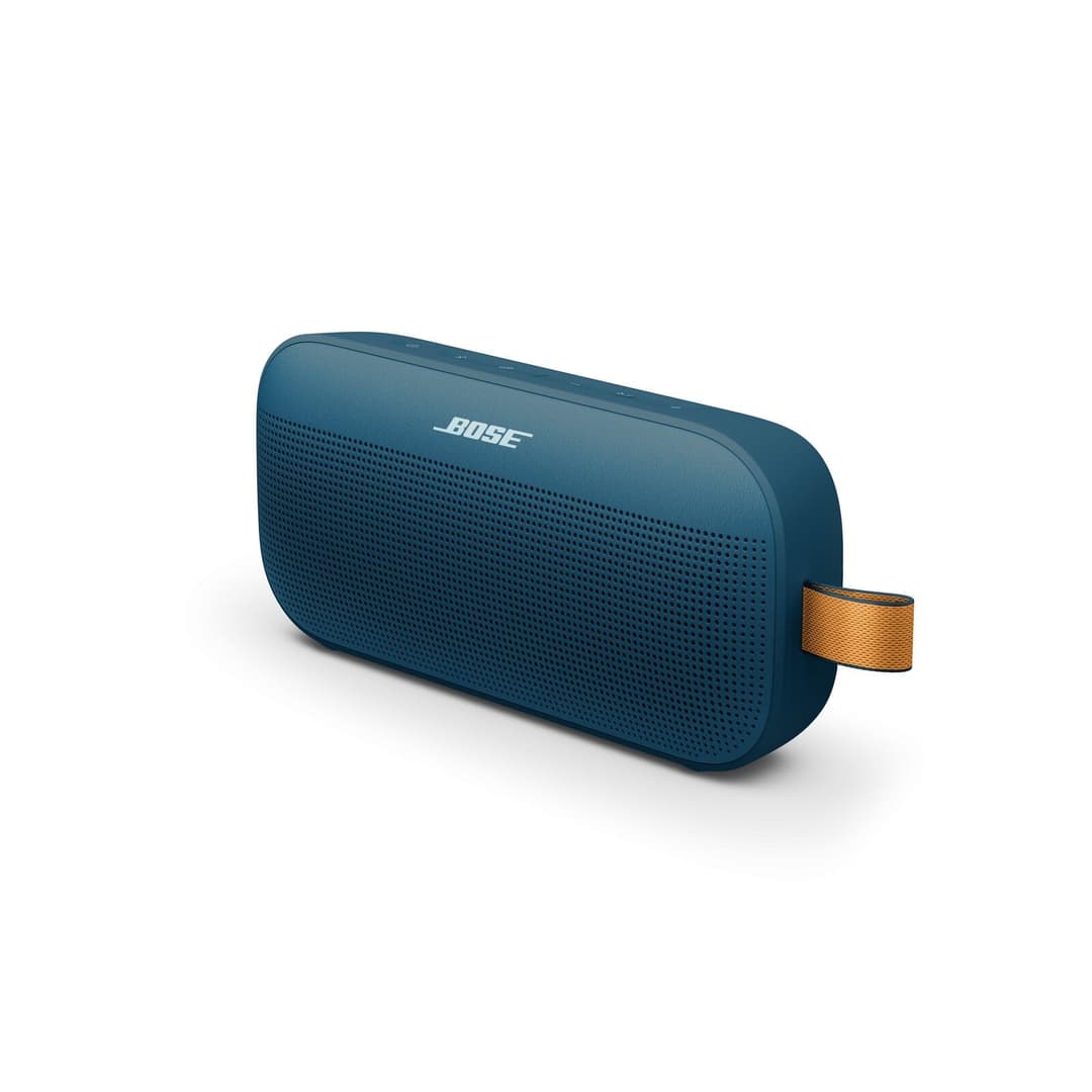 Bose SoundLink Flex Portable Bluetooth Speaker (2nd Gen), Small Portable Wireless Outdoor Speaker with Hi-Fi Audio, Up to 12 Hrs Battery Life, Waterproof and Dustproof, Twilight Blue - Limited Edition