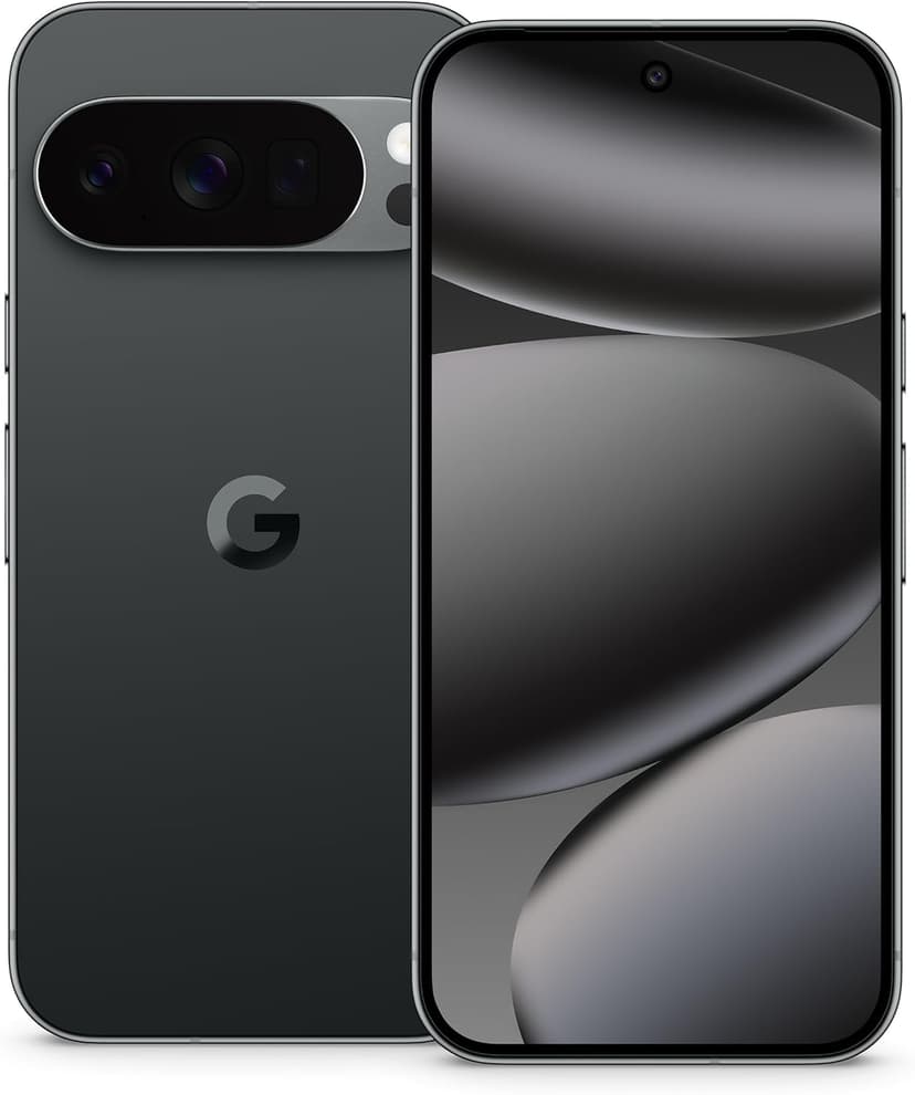 Google Pixel 10 Pro – Smartphone Android débloqué avec Gemini, Triple Appareil Photo arrière, Plus de 24 Heures d'autonomie et écran Super Actua 6,3 Pouces - Noir Volcanique, 128GB - 1