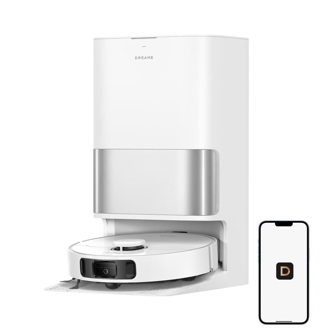 DREAME L40 Ultra A Robot Vacuum Cleaner and Mop with Auto Emptying Dust,Double Anti-Tangle System,24,000Pa Suction,10.5mm Mop Lifting,Multifunctional Base Station,Self Washing Mop