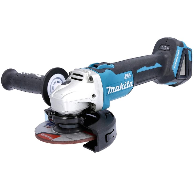Makita DGA504ZJ Cordless Angle Grinder, Blue - 4