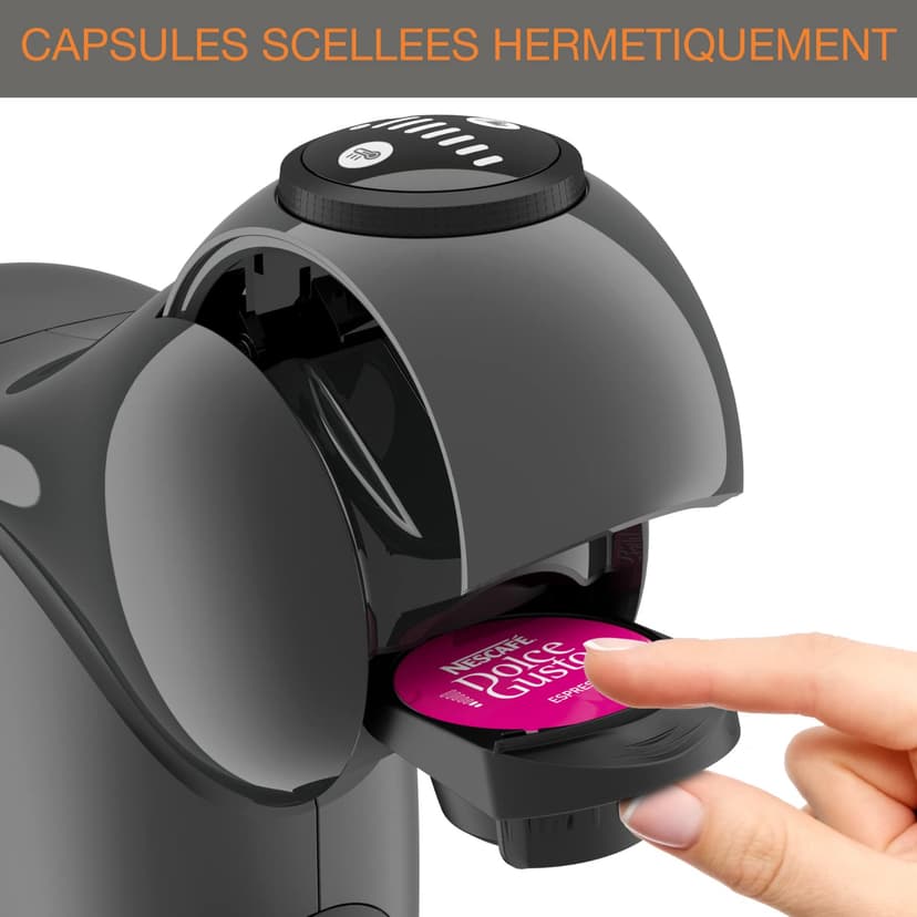NESCAFÉ DOLCE GUSTO Genio S by KRUPS - Macchina automatica per capsule di caffè, colore: antracite - 3
