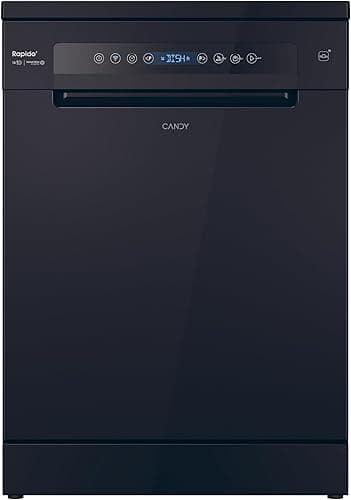 DISHWASHER 15 CUTLERY 46DB BLACK CLASS C
