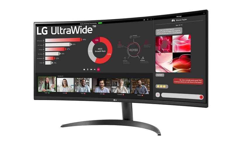 LG 34WR50QK-B Monitor - 8