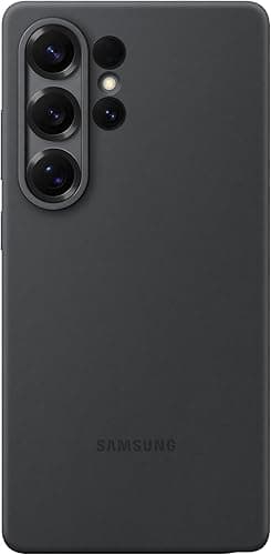 Samsung Galaxy Official Silicone Case for Galaxy S25 Ultra, Black
