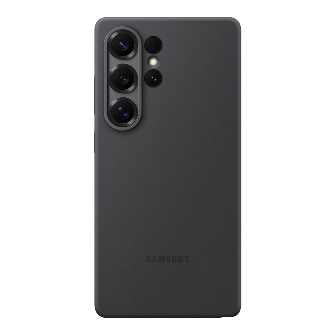 Samsung Galaxy Official Silicone Case for Galaxy S25 Ultra, Black