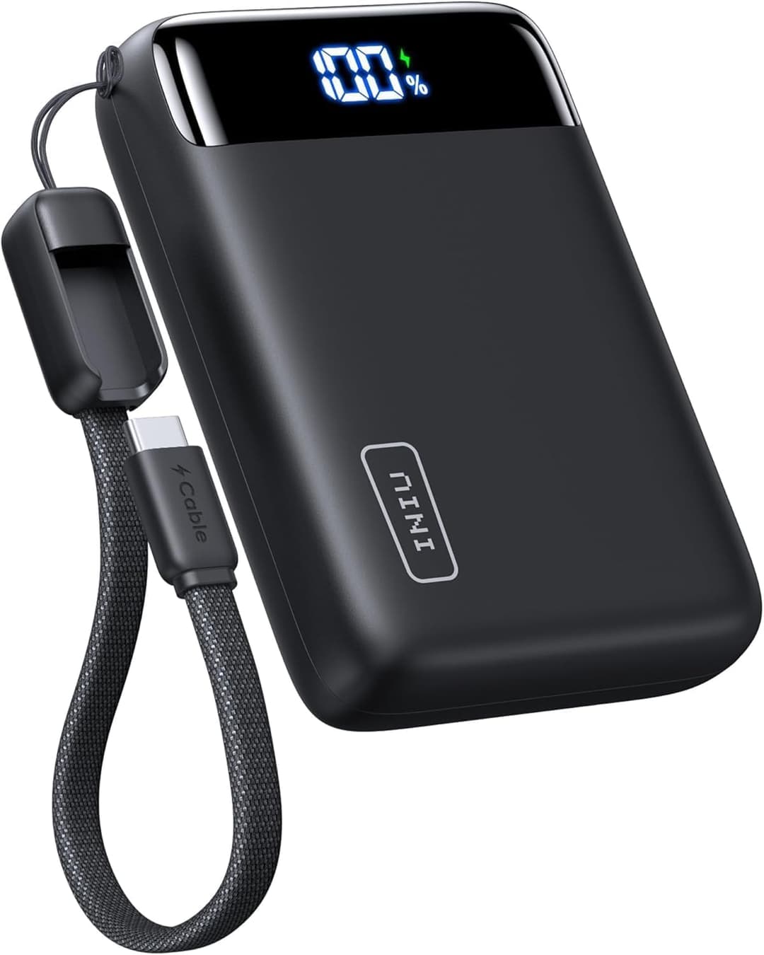 INIU Ultrapequeño 20000mAh Power Bank, 22,5W Carga Rapida Bateria Externa con Cable USB C Desmontable, Apto para Avión, Esenciales de Viaje, Bateria Portatil para iPhone 17 16 Samsung, iPad Xiaomi etc