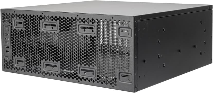 Silverstone Technology RM4A - 4U Rackmount Server Enclosure with Extended 360mm Radiator Compatibility, 4U, SST-RM4A - 1