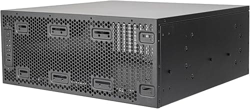 Silverstone Technology RM4A - 4U Rackmount Server Enclosure with Extended 360mm Radiator Compatibility, 4U, SST-RM4A