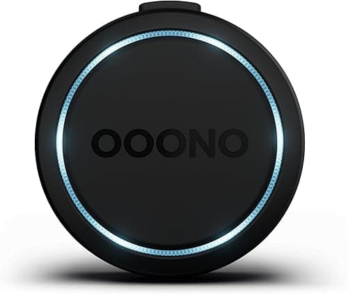 OOONO Co-Driver NO2 - next gen. traffic safety alarm - warns of speed cameras and road hazards - rechargeable - LED indicator - CarPlay & Android Auto compatible