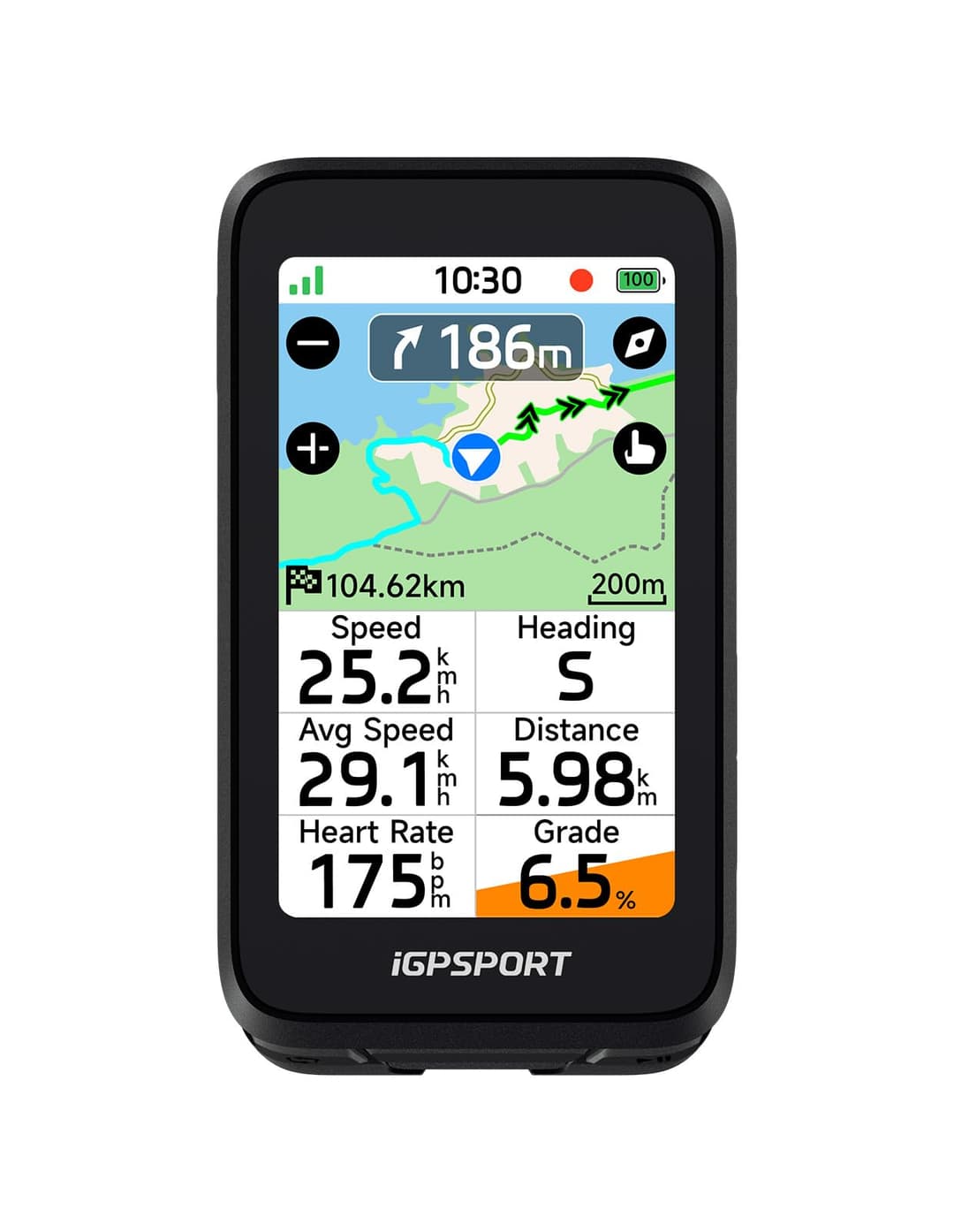 iGPSPORT BiNavi Air Fahrradcomputer Kabellos, GPS 3,0″ To…