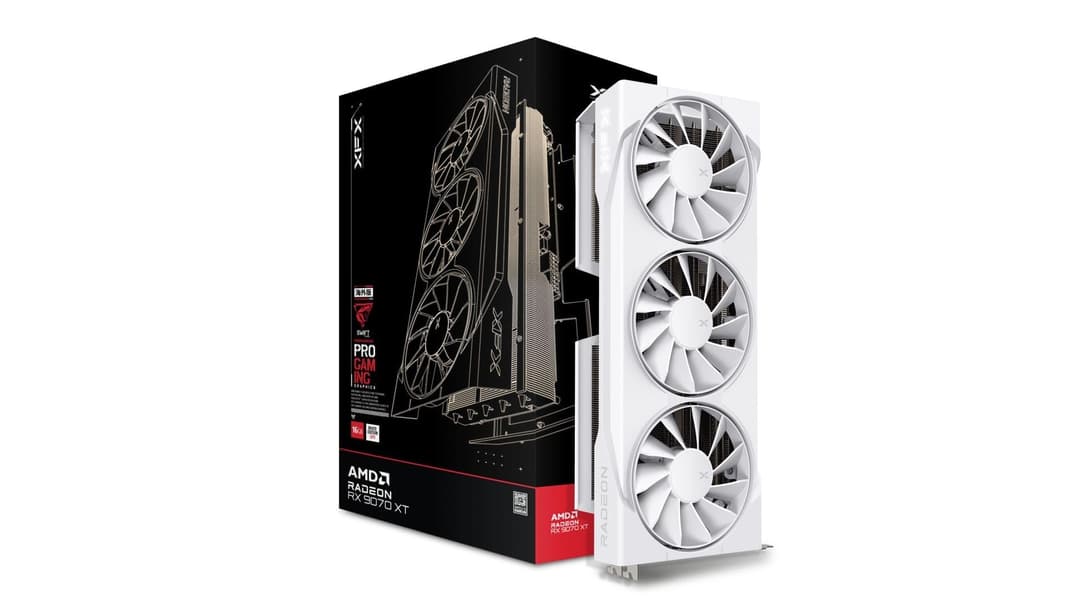 XFX RX 9070XT Swift Gaming 16GB GDDR6 Blanc Triple Ventil…