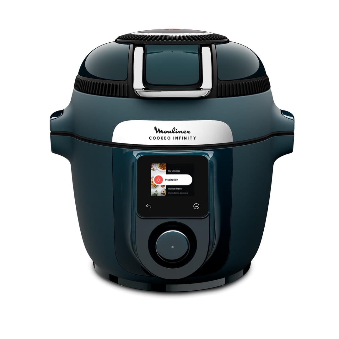 Moulinex Cookeo Infinity, Air Fryer + Pressure Cooker, 17 Programs, Trust Blue, CE97GUF0