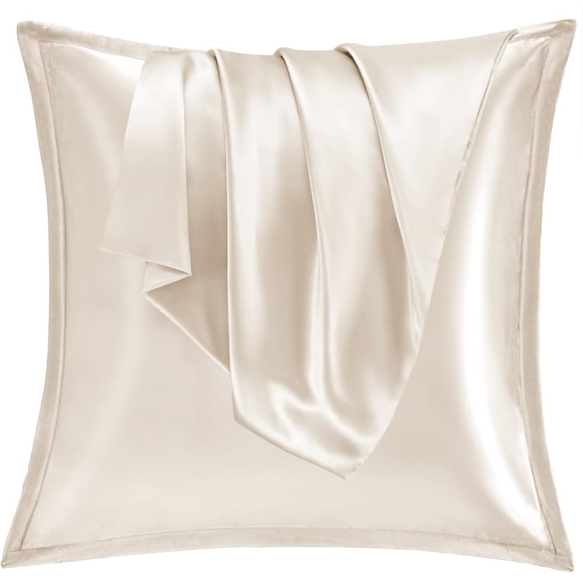 Vielit 2 Pack Satin Pillowcase for Hair and Skin,Soft as … - 1